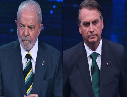 IPEC PESQUISA: Lula tem 50% no 2º turno, e Bolsonaro, 43% lula eleição 2