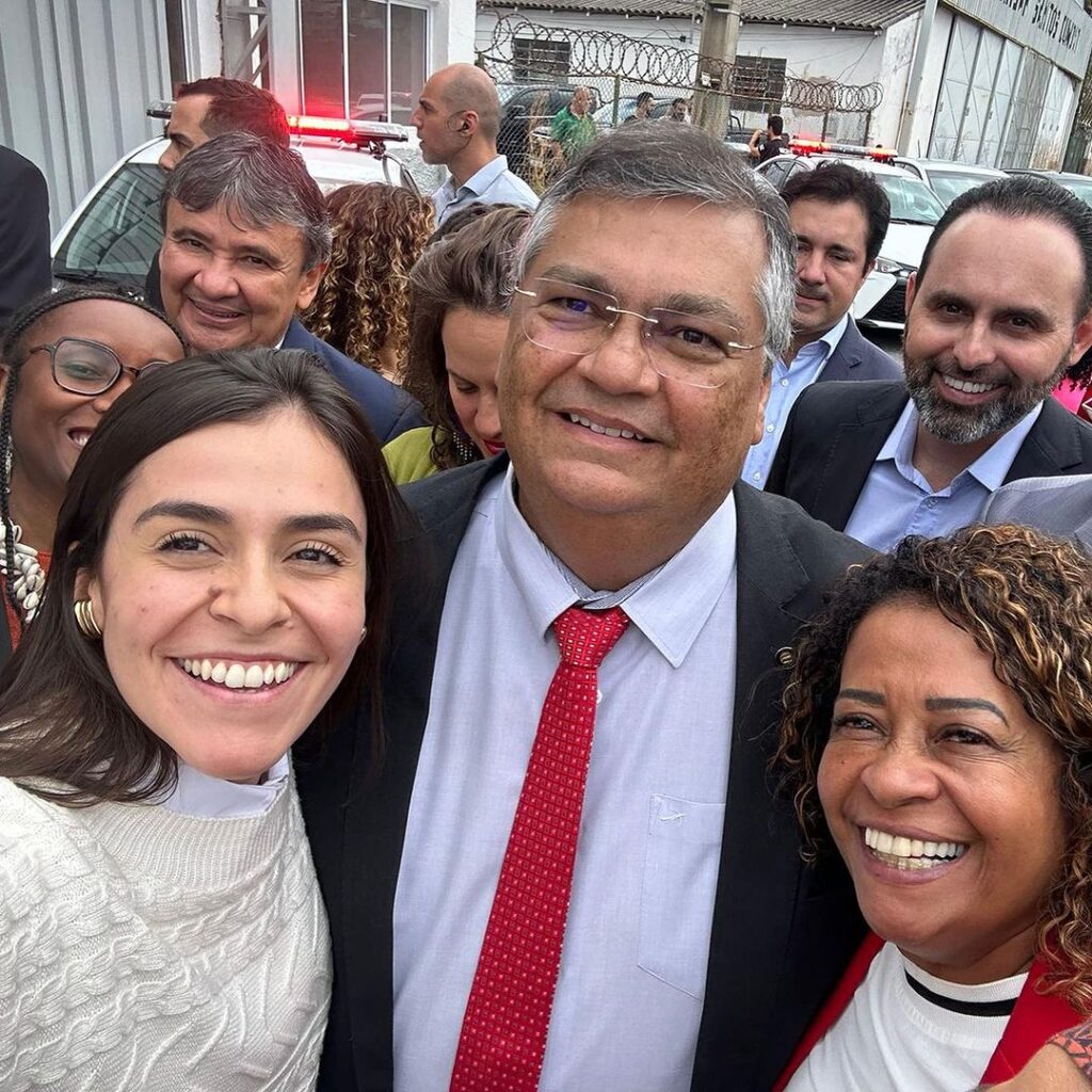Lohanna França ao lado do Ministro da Justiça comemora investimentos na segurança pública de Minas Gerais Lohanna