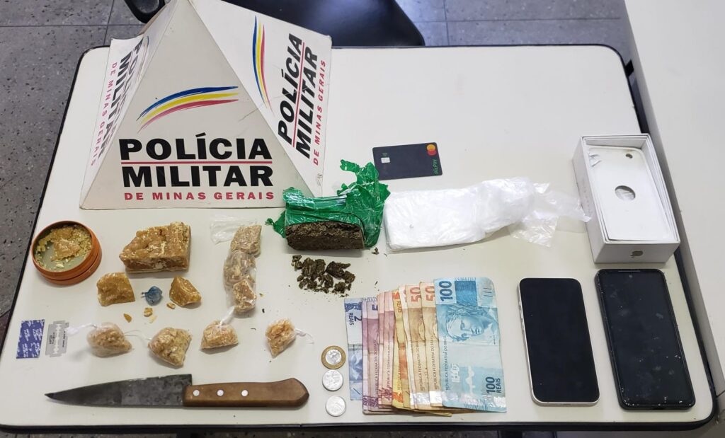 Policia estoura local de preparo de drogas em conjunto habitacional no município de Cláudio claudio