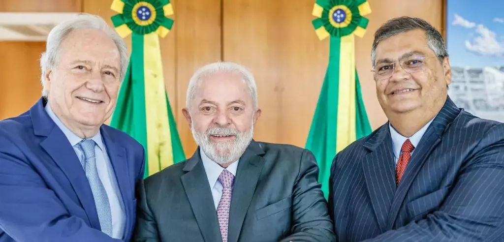 Presidente Lula anuncia oficialmente o ex-ministro do STF, Ricardo Lewandowski, como novo ministro da Justiça levandowiski