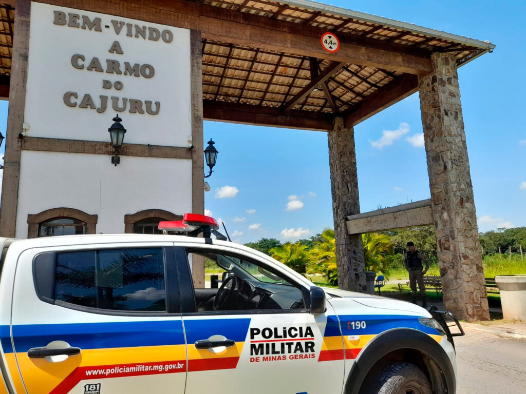 Carmo do Cajurú: PM de Minas Gerais captura foragido da Justiça da Bahia CAJURU