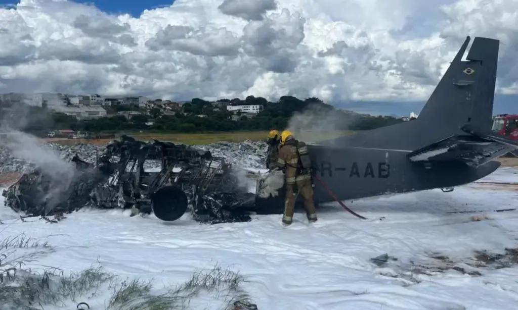 Policia Federal emite 'Nota de Pesar' pela morte de dois agentes, na queda da aeronave da corporação Policia federal