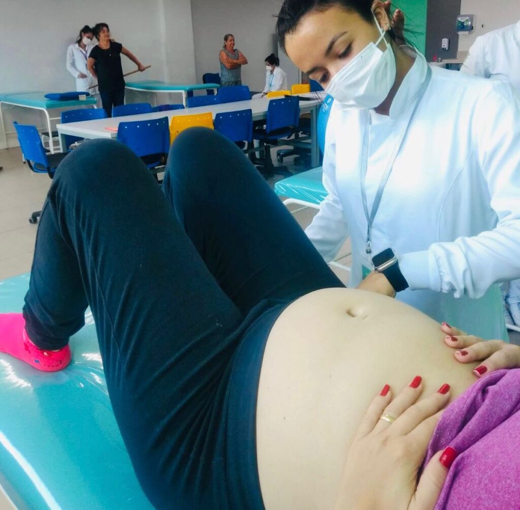 Faculdade Una oferece fisioterapia pélvica para gestantes; é preciso comparecer a unidade WhatsApp Image 2024-04-10 at 15.22.22