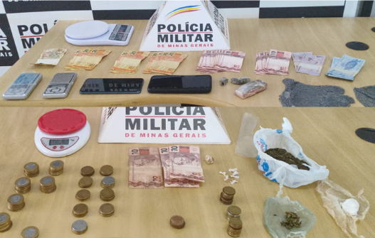Suspeito por tráfico de drogas é preso e adolescente de 15 anos é apreendido em Morada Nova de Minas Design sem nome (1)
