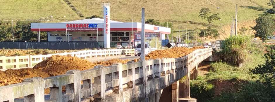 Ponte será interditada por 30 dias na MG-133 na Zona da Mata