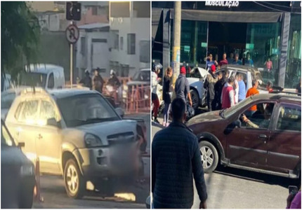 Mal-súbito, motos danificadas e canteiro destruído; Divinópolis tem mais dois acidentes