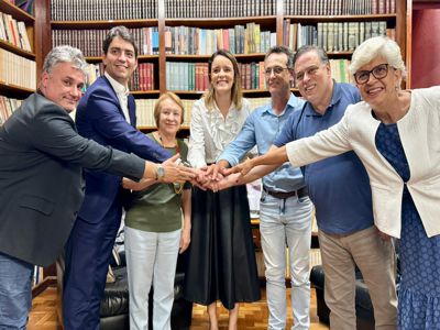 Laiz Soares (PSD) anuncia oficialmente o vereador Ademir Silva (PSDB) como seu pré-candidato a vice-prefeito de Divinópolis