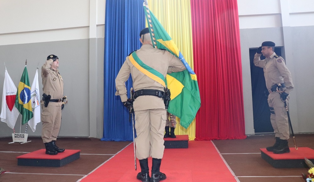 Solenidade oficializa o Coronel Carlos Henrique como novo comandante da 7°RPM