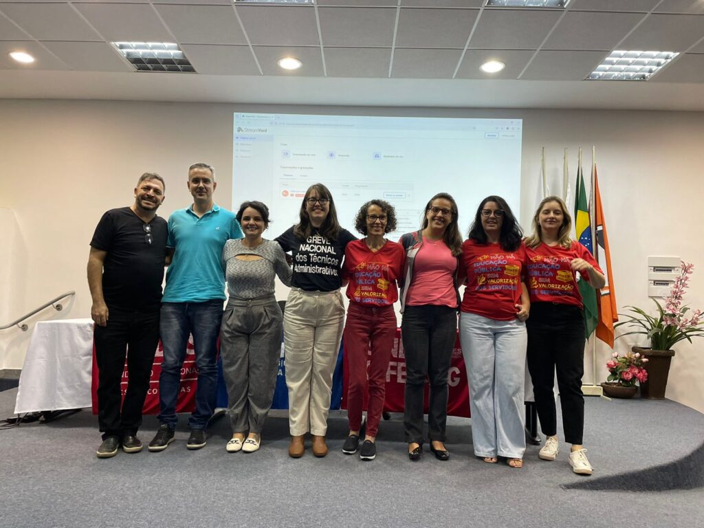 CEFET e UFSJ seguem com reivindicações de seus direitos durante greve WhatsApp Image 2024-06-10 at 17.51.48