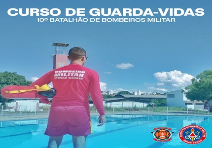 Corpo de Bombeiros abre vagas para curso de guarda-vidas em Divinópolis