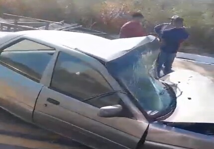 Acidente grave na BR-494, sentido Divinópolis - Nova Serrana, deixa cinco feridos nesta manhã de quarta (26) acidente capa site