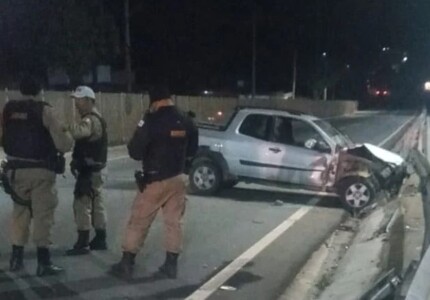 Divinópolis: Motorista colide em mureta da MG-050, próximo ao Icaraí, e morre com impacto da batida