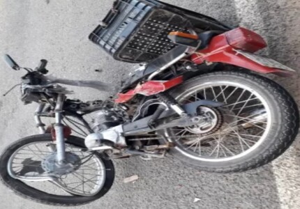 Carmo do Cajuru: Motociclista morre após bater em um carro na estrada do "Recanto do Calhau" moto