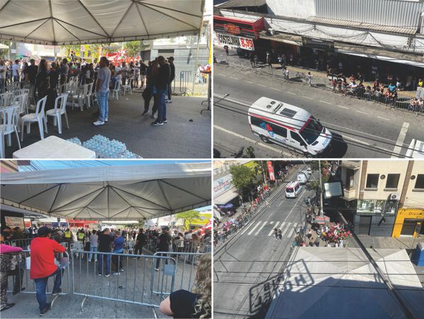 DESFILE COM CARA DE DERROTA: Prefeito fica isolado em palanque vazio, no desfile de aniversário de Divinópolis