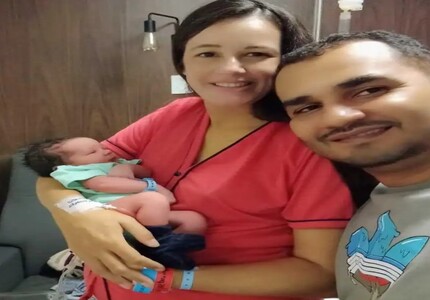 Casal de Divinópolis é símbolo de perseverança, em primeiro nascimento (Ravi) pós-pandemia, no ambulatório de infertilidade da Fhemig