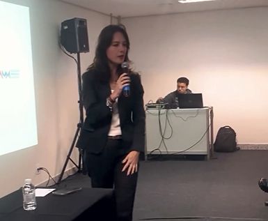 Secretária Adjunta de Governo faz abertura do painel 'Sustentabilidade e Eleições' no Congresso Mineiro de Municipios secretaria Mila