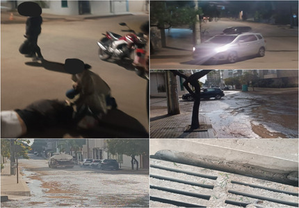 Moradores, motoristas e pedestres do Sidil, em Divinópolis, reclamam de acidentes e transtornos causados por obra mal feita da Prefeitura