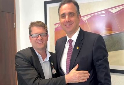 Presidente do Senado, Rodrigo Pacheco, em encontro com representante do Sindijori, destaca importância da imprensa do interior de Minas capa sindijori 3