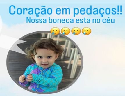 Obituário: criança que morreu na madrugada deste sábado (27) está sendo velada desde as 17 horas criança de 2 anos