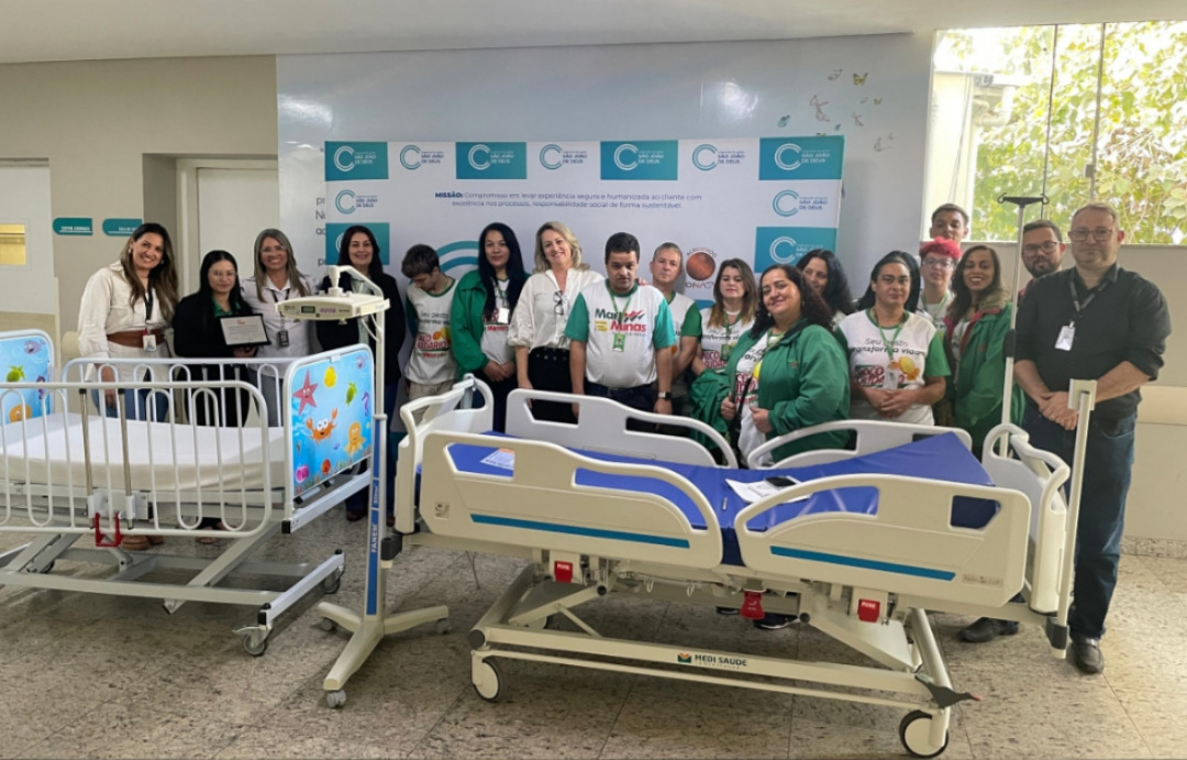 CSSJD recebe equipamentos adquiridos através do projeto “Troco Solidário” focados no setor de pediatria