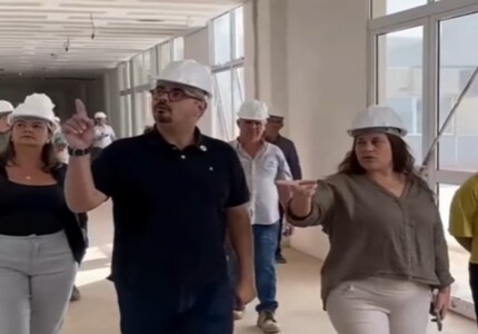 “O Hospital Regional de Divinópolis só ficará pronto em 2025”, declara Vice-Governador de Minas em visita à obra