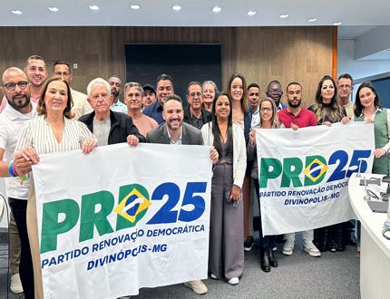 Divinópolis: Com plenário da Câmara lotado, o ex-prefeito Galileu Machado, aos 91 anos, é homologado candidato a vereador; PRD apoia candidatura de Laiz Soares prd 2