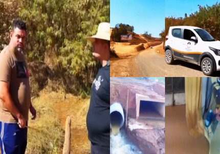 Moradores do bairro Primavera reclamam que prefeito de Divinópolis faz “carçamento”, sem resolver problemas da rede pluvial
