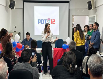 PDT de Capitão América oficializa apoio a Laiz Soares PDT 2