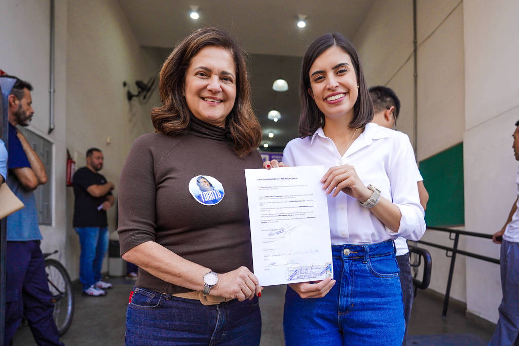 Tabata critica gestão Nunes em SP e chama Marçal de 'bobo de corte' T´ábata Amaral
