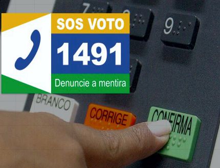 SOS Voto: saiba como funciona o número para denunciar mentiras sobre as Eleições 2024 denuncie a mentira 2