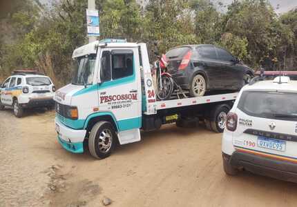 Perseguição intensa termina com recuperação de veículos roubados em Divinópolis