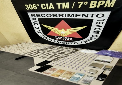 Imenso arsenal de drogas é descoberto em Bom Despacho; entre os envolvidos, um traficante menor de idade