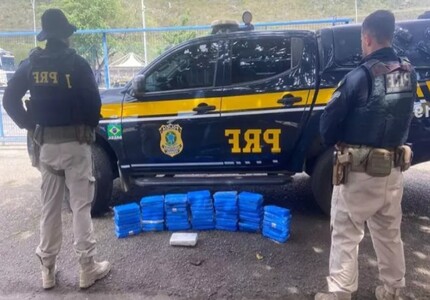 Motorista recebeu R$ 10 mil reais para levar cocaína de Divinópolis à João Pessoa - PB prf