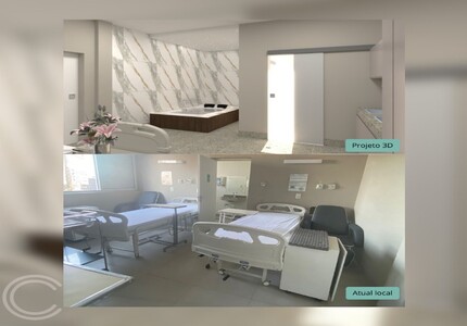 Complexo de Saúde São João de Deus investe R$ 653 mil em reforma de quartos para gestantes