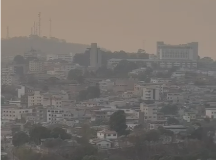 Urgente: Nuvem seca espessa sobre Divinópolis confirma previsão catastrófica de perigo à saúde feita por institutos de meteorologia Captura de tela de 2024-09-06 07-45-59