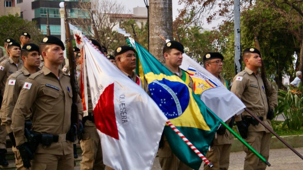Polícia Militar de Minas Gerais marca presença no desfile cívico de 7 de setembro em Bom Despacho WhatsApp Image 2024-09-07 at 10.15.53