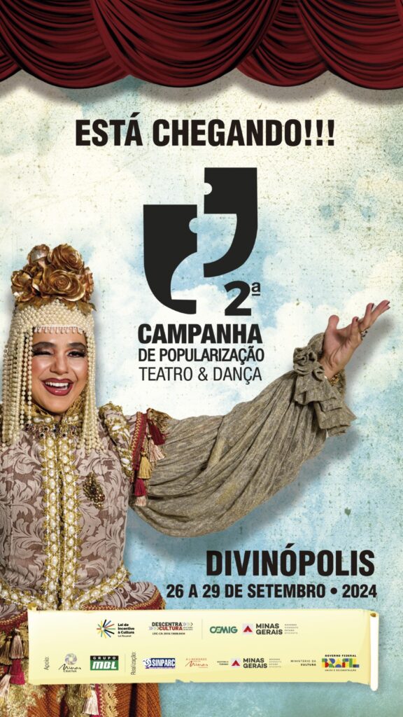 Campanha de popularização do teatro e dança valoriza artistas locais em Divinópolis WhatsApp Image 2024-09-17 at 22.32.32