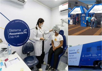 Utilidade pública em Divinópolis: Unidades móveis do Sesc oferecem atendimento odontológico, oftalmológico e nutricional entre outubro a dezembro