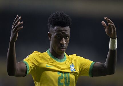 Vinicius Junior entra na lista dos jogadores mais bem pagos do mundo; Confira o Top 10 Reprodução/CBF/Autoria: Lucas Figueiredo