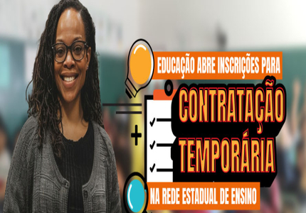 Secretaria de Educação de Minas Gerais abre processo seletivo para contratação temporária na rede estadual Secretaria de Educação de Minas Gerais abre processo seletivo para contratação temporária na rede estadual