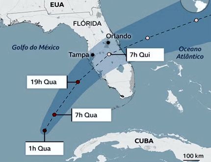 Divinews pode ficar fora do ar devido à passagem do Furacão Milton pela cidade de Tampa, na Flórida Divinews - Tampa