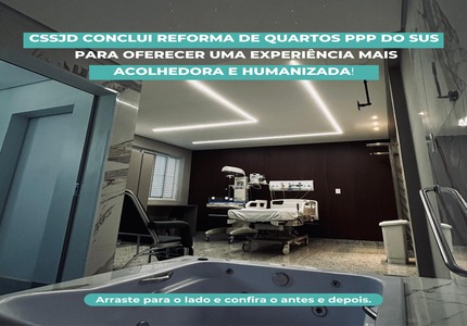 CSSJD: São João de Deus inaugura quartos reformados para gestantes em Divinópolis CSSJD: São João de Deus inaugura quartos reformados para gestantes em Divinópolis