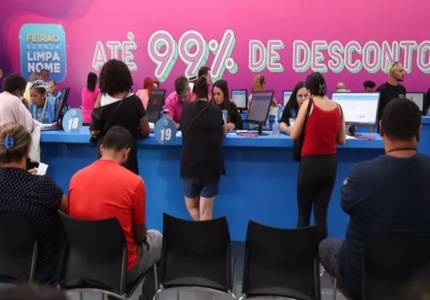 Feirão Limpa Nome da Serasa tem descontos de até 99% para quitar dívidas feirao serasa limpa nome