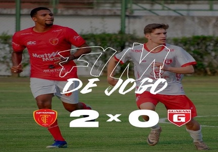 Guarani de Divinópolis sofre derrota para o Tupynambás e perde invencibilidade no Mineiro teg (1)