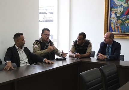 PM busca apoio da Câmara de Divinópolis para arrecadar fundos e construir a nova sede do 23º Batalhão da Polícia Militar vereadores (1)