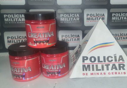 Policial à paisana detém autor de furto de creatina, numa farmácia do Belvedere II, em Divinópolis