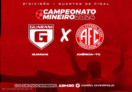 Guarani joga em Divinópolis, para vencer, virar e seguir vivo na Segunda Divisão do Campeonato Mineiro Arte Guar