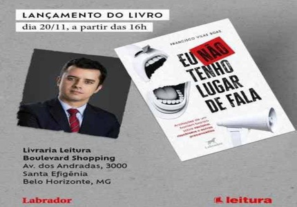 Livro "Eu não tenho Lugar de Fala" é lançado no Dia da Consciência Negra 1000194956