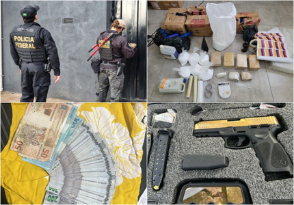 Tráfico em Minas: Polícia Federal cumpre 31 mandados de prisão e bloqueia R$ 150 milhões do crime organizado MONTAGEM OPERAÇÃO PF (1)