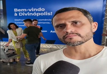 Retomada de voos da Azul: Prefeito de Divinópolis, Gleidson Azevedo tem expectativa de guinada do desenvolvimento econômico para cidade gleidson capa site